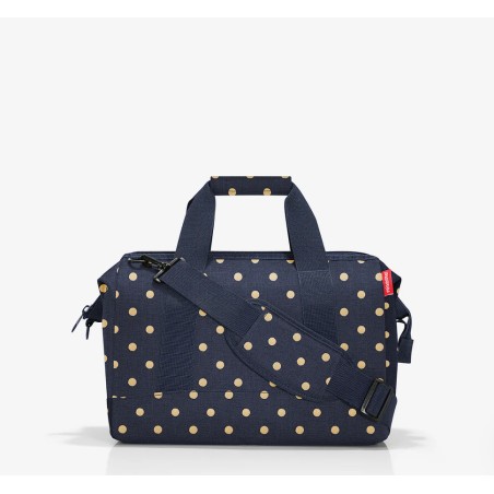 Sac de Voyage Allrounder M Metallic Dots Blue en Toile