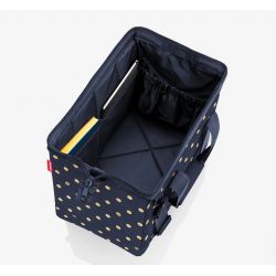 Sac de Voyage Allrounder M Metallic Dots Blue en Toile 