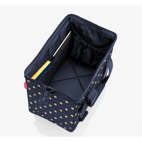 Sac de Voyage Allrounder M Metallic Dots Blue en Toile 