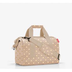 Sac de Voyage Allrounder M Metallic Dots Coffee en Toile 