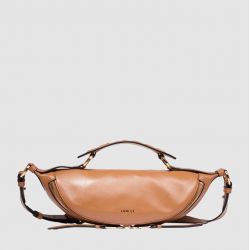 Sac Porté Croisé S Origami en Cuir