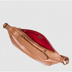 Sac Porté Croisé S Origami en Cuir