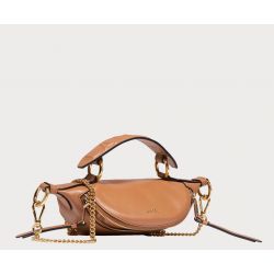 Sac Porté Croisé XS Origami en Cuir