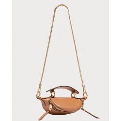 Sac Porté Croisé XS Origami en Cuir