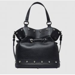 Sac Seau M Premier Flirt en Cuir Clouté