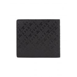 Portefeuille TH Monogram en Cuir