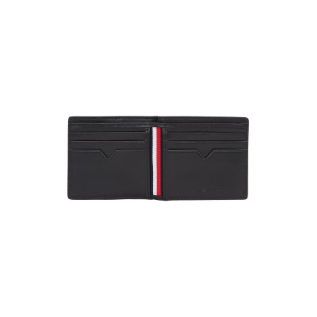 Portefeuille TH Monogram en Cuir