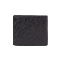 Portefeuille TH Monogram en Cuir