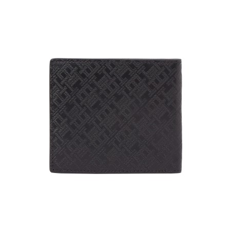 Portefeuille TH Monogram en Cuir