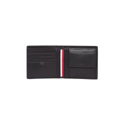 Portefeuille TH Monogram en Cuir