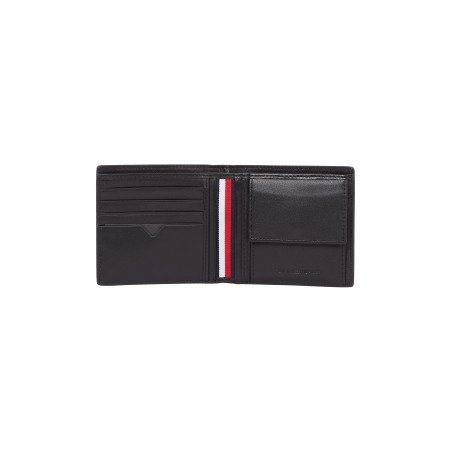 Portefeuille TH Monogram en Cuir