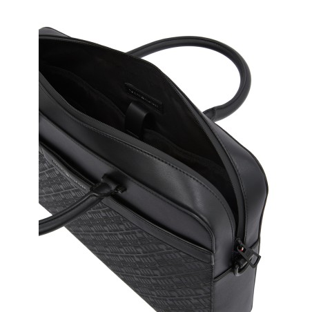 Porte Ordinateur TH Monogram en Synthétique 
