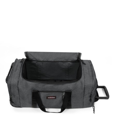 Sac de Voyage à Roulettes 68cm Leatherface M + Black Denim - Eastpak