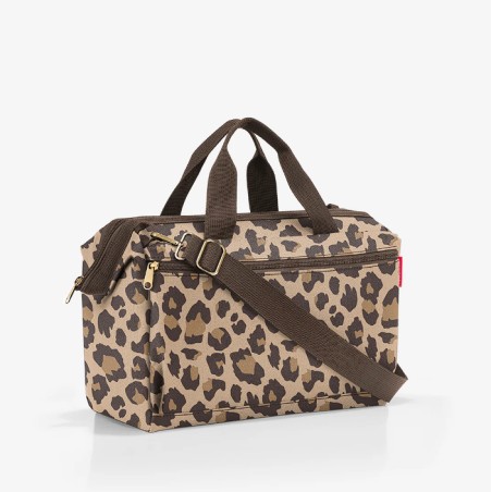 Sac de Voyage Allrounder S Pocket Leo Macchiato en Toile