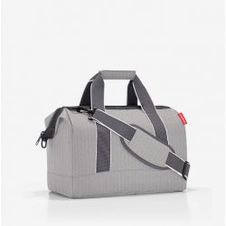 Sac de Voyage Allrounder M Herringbone Grey en Toile 