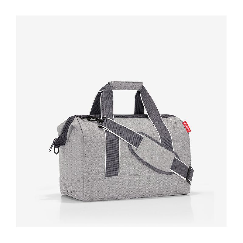 Sac de Voyage Allrounder M Herringbone Grey en Toile Sac de Voyage Allrounder M Herringbone Grey en Toile