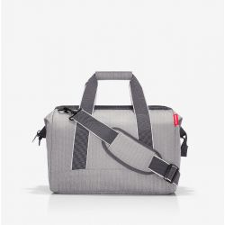 Sac de Voyage Allrounder M Herringbone Grey en Toile 