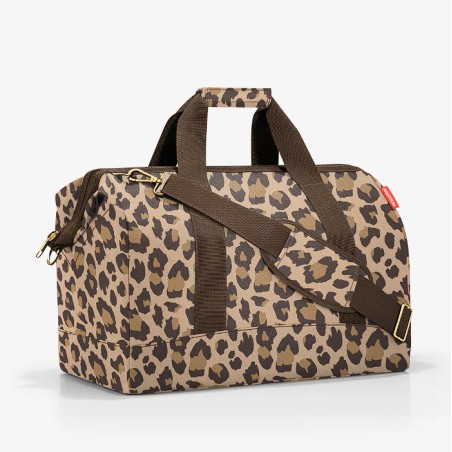 Sac de Voyage Allrounder L Leo Macchiato en Toile 