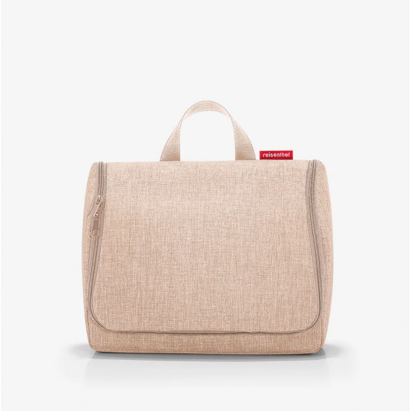 Trousse de Toilette Toiletbag XL Twist Coffee en Toile Trousse de Toilette Toiletbag XL Twist Coffee en Toile