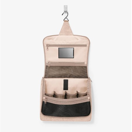Trousse de Toilette Toiletbag XL Twist Coffee en Toile