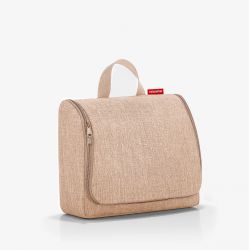Trousse de Toilette Toiletbag XL Twist Coffee en Toile 