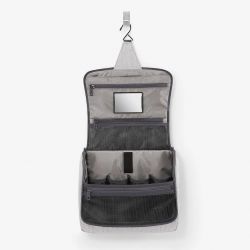 Trousse de Toilette Toiletbag XL Herringbone Grey en Toile 