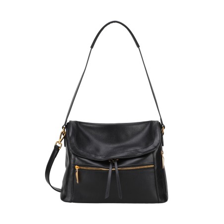 Sac Porté Epaule à Rabat Julietta en Cuir