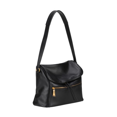 Sac Porté Epaule à Rabat Julietta en Cuir