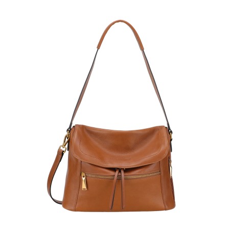 Sac Porté Epaule à Rabat Julietta en Cuir