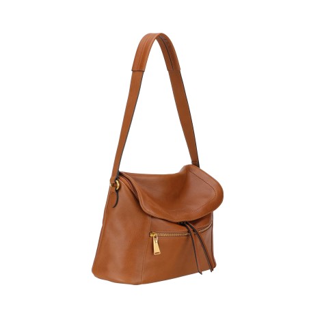Sac Porté Epaule à Rabat Julietta en Cuir