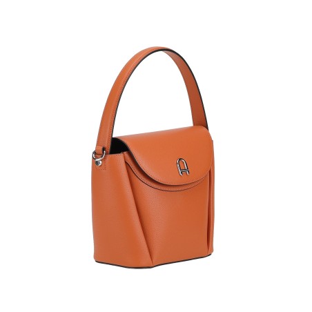 Sac Sceau Porté Main Éline Croûte de Cuir Vachette