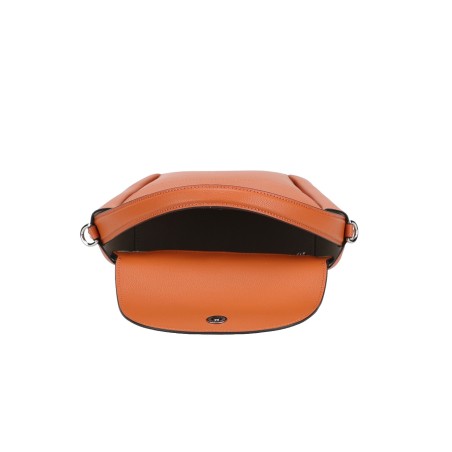 Sac Sceau Porté Main Éline Croûte de Cuir Vachette