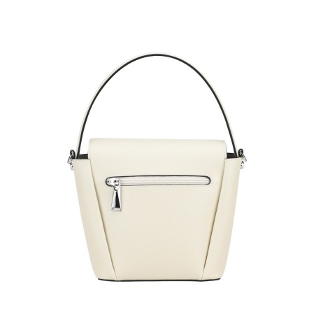Sac Sceau Porté Main Éline Croûte de Cuir Vachette