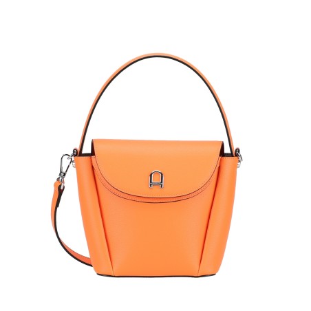 Sac Sceau Porté Main Éline Croûte de Cuir Vachette