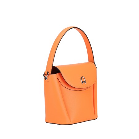 Sac Sceau Porté Main Éline Croûte de Cuir Vachette