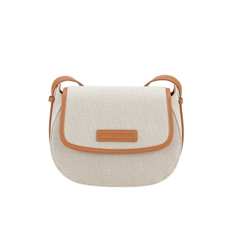 Sac Porté Travers Rose en toile