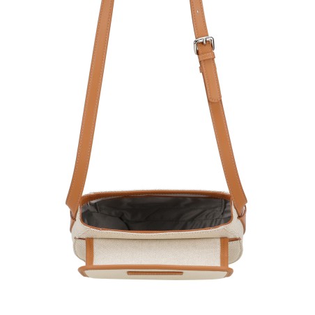 Sac Porté Travers Rose en toile