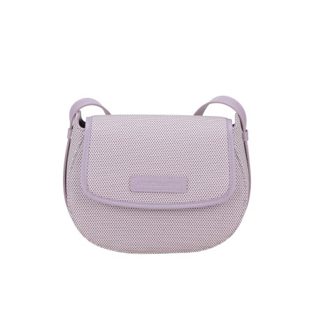 Sac Porté Travers Rose en toile