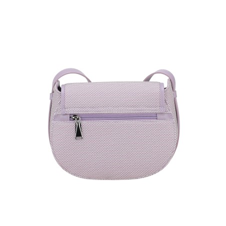 Sac Porté Travers Rose en toile