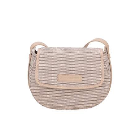 Sac Porté Travers Rose en toile