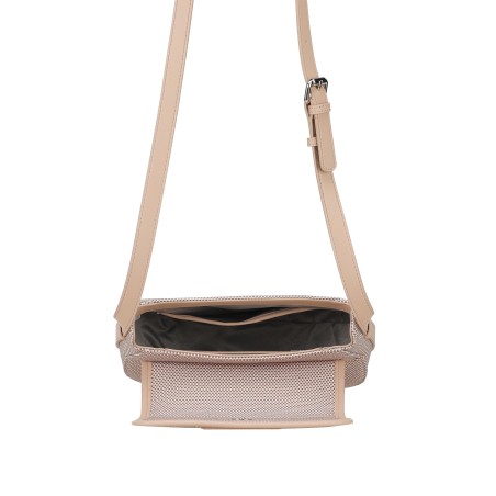 Sac Porté Travers Rose en toile