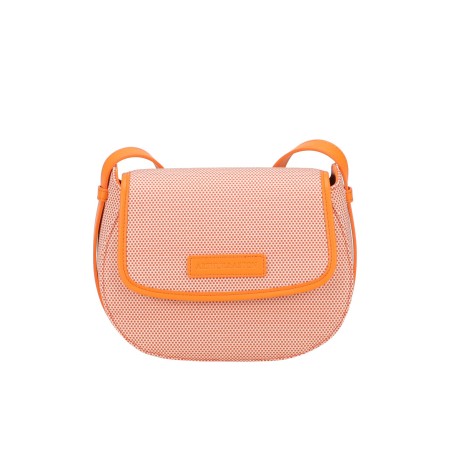 Sac Porté Travers Rose en toile