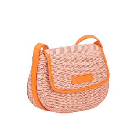 Sac Porté Travers Rose en toile