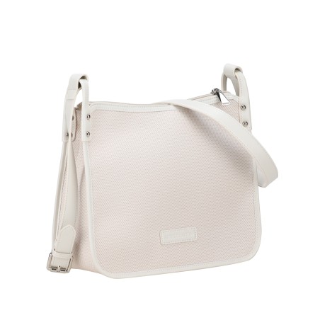 Sac Bandoulière Rose en Toile Grand Format