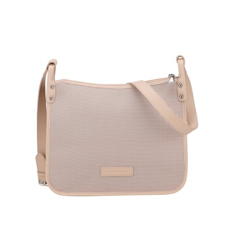 Sac Bandoulière Rose en Toile Grand Format