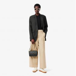 Sac Bandoulière Maheki en Cuir Embossé
