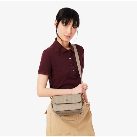 Sac Bandoulière Maheki en Cuir Embossé