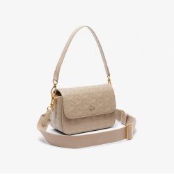 Sac Bandoulière Maheki en Cuir Embossé