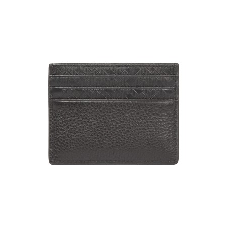 Porte-cartes TH Monogram en Cuir 