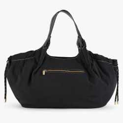 Grand Sac Shopper Noir Pome